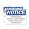 Signmission Universal Waste (Aerosols Lamps Batteries), 14 in W x Rectangle, Plastic OS-2PACK-NS-P-1014-L-18770 - alternate 1